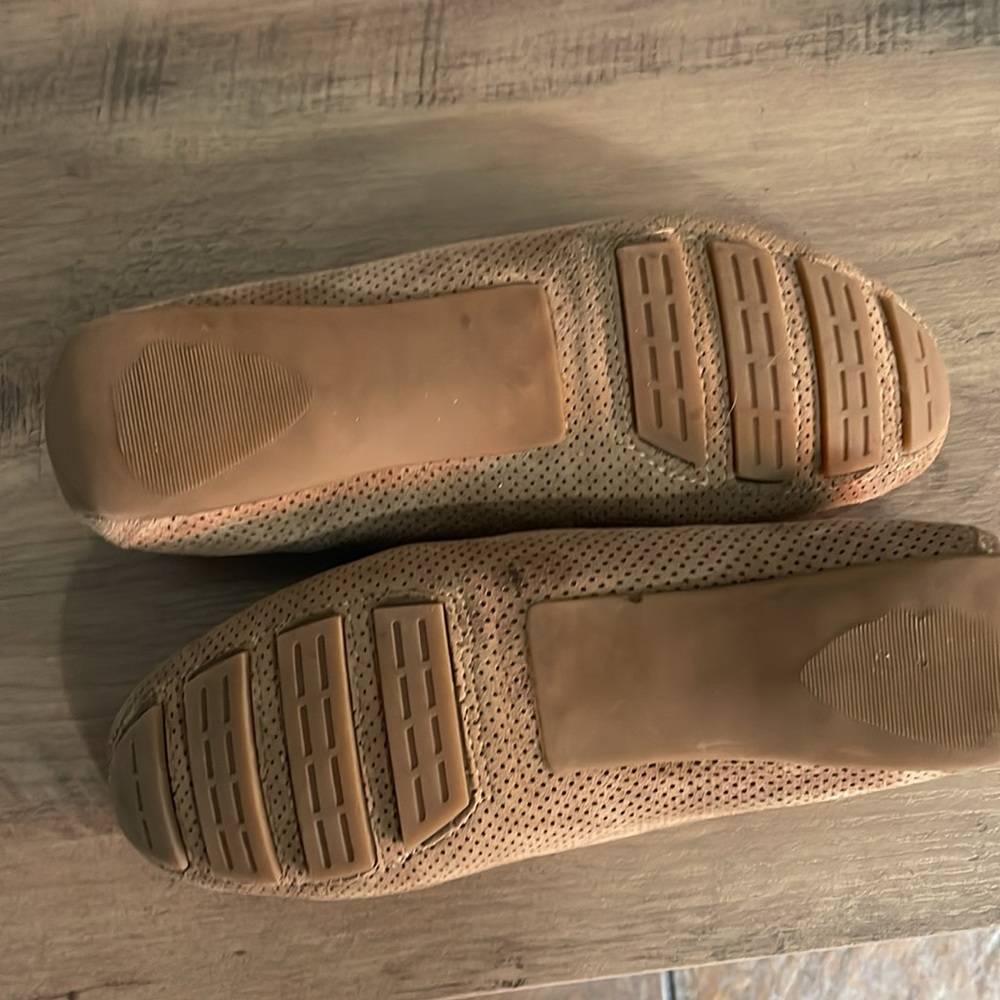 Van Eli Ramira Taupe Suede Driving Flat - Picture 9 of 9
